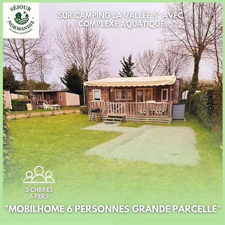 Camping - 351 - Mobilhome Basic 3 6 Personnes 5 étoiles